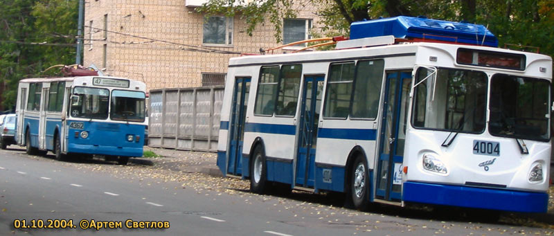 Maskva, MTrZ-6223-0000010 nr. 4004; Maskva, ZiU-682G [G00] nr. 4362