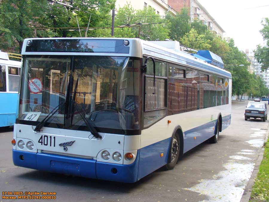 Москва, МТрЗ-52791 «Садовое Кольцо» № 4011