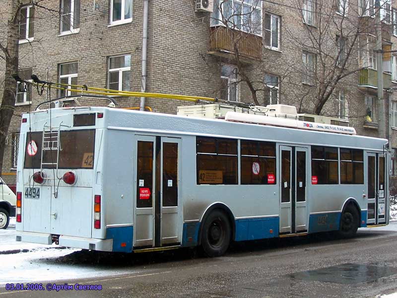 Москва, Тролза-5275.05 «Оптима» № 4494