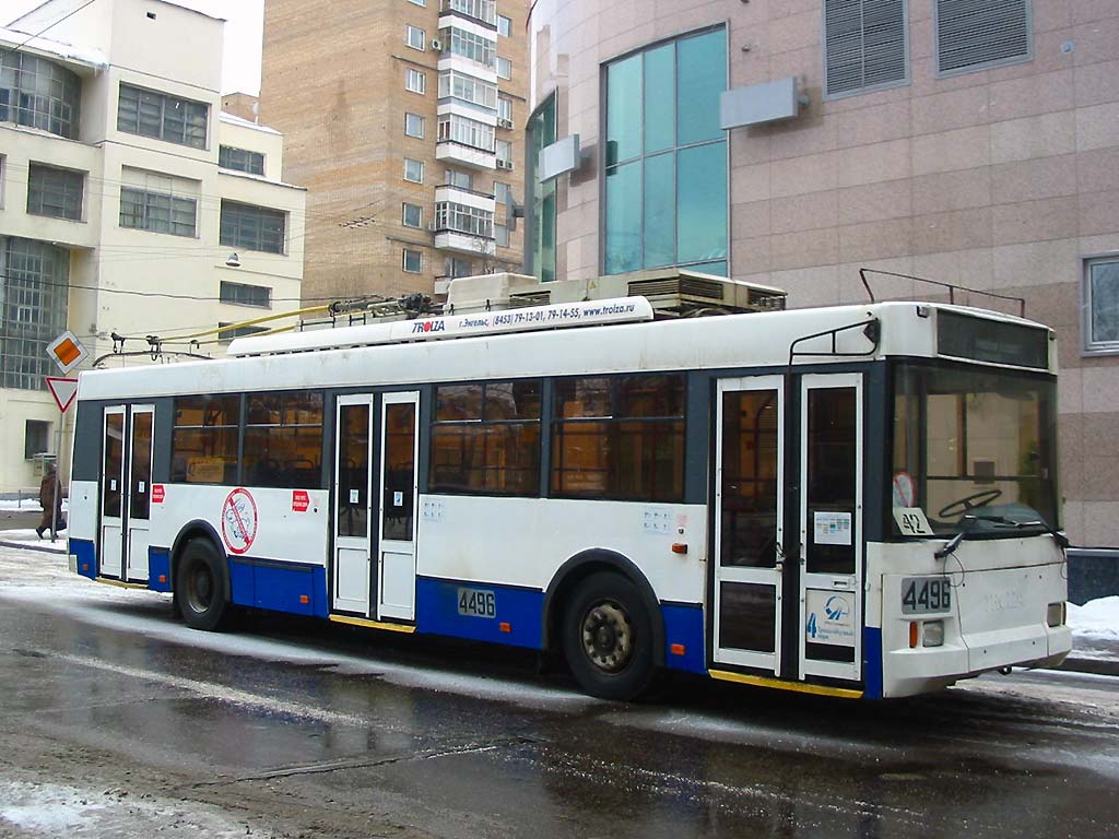 Москва, Тролза-5275.05 «Оптима» № 4496