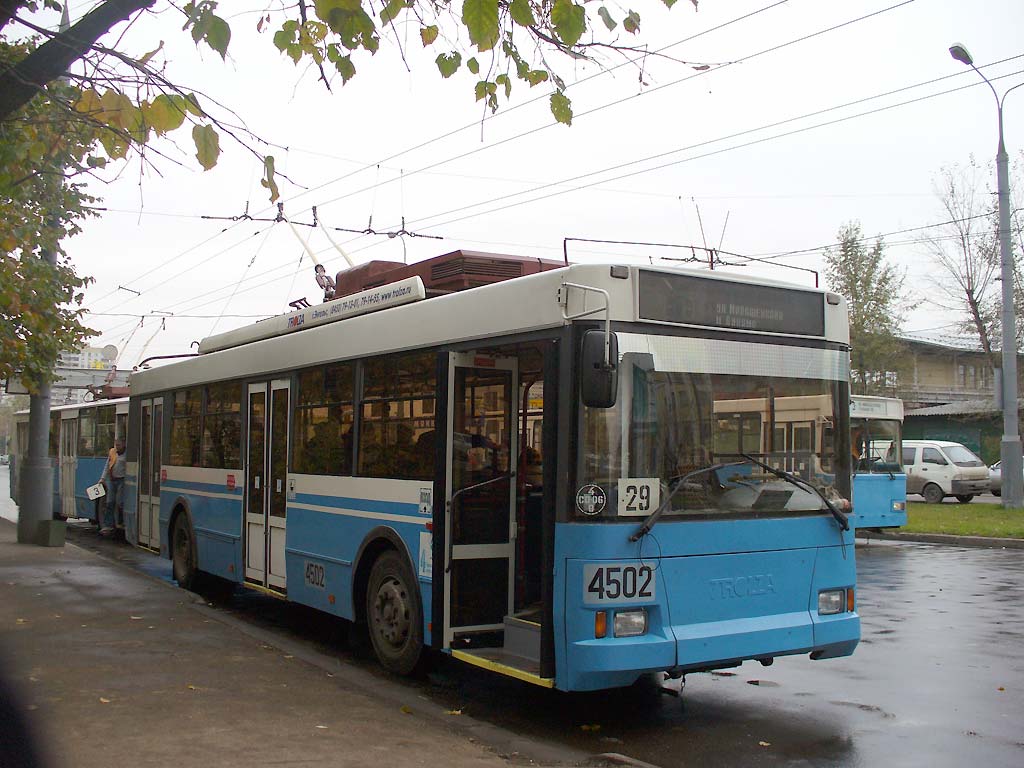 Москва, Тролза-5275.05 «Оптима» № 4502