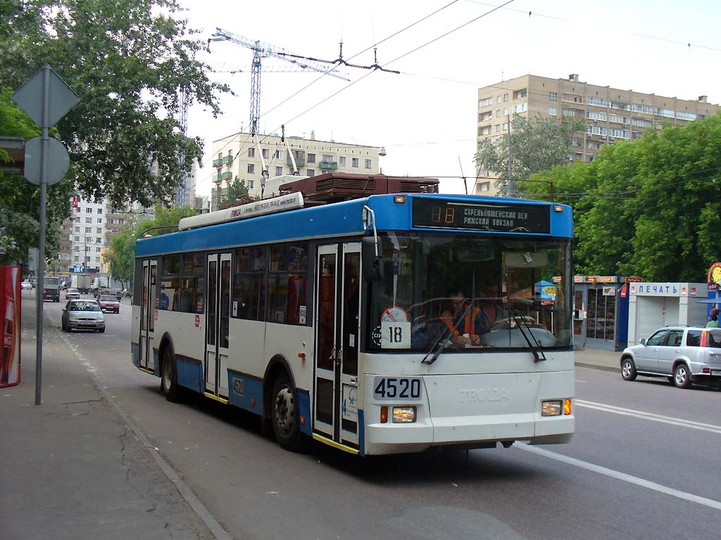 Москва, Тролза-5275.05 «Оптима» № 4520