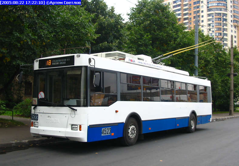 Москва, Тролза-5275.05 «Оптима» № 4523
