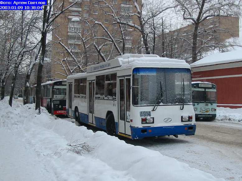 Москва, БТЗ-52761Р № 4914