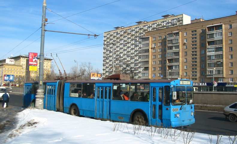 Москва, ЗиУ-6205 [620500] № 6691
