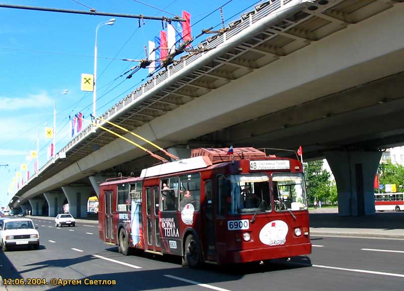 Москва, БТЗ-5276-01 № 6900