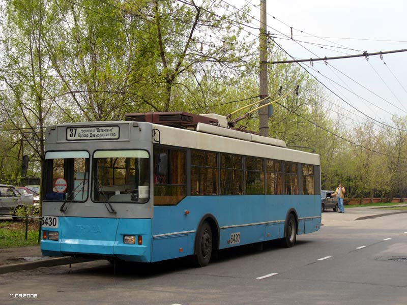 Москва, Тролза-5275.05 «Оптима» № 6430 Москва, Тролза-5275.05 «Оптима» № 6430