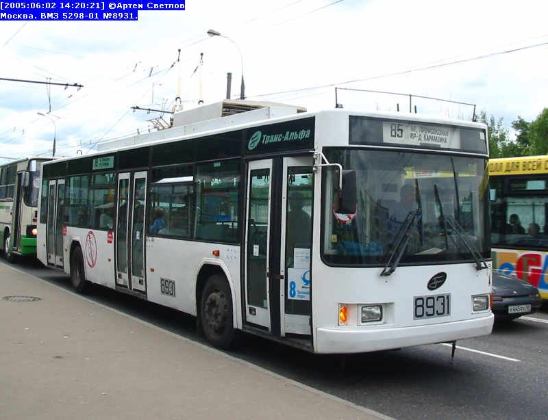 Moskva, VMZ-5298.01 (VMZ-475, RCCS) č. 8931
