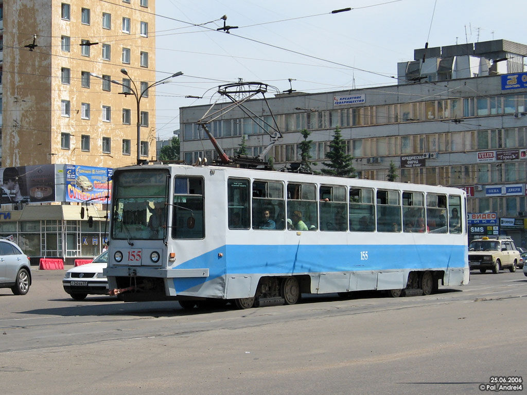 Tver, 71-608K № 155; Tver — Tver tramway in the early 2000s (2002 — 2006)