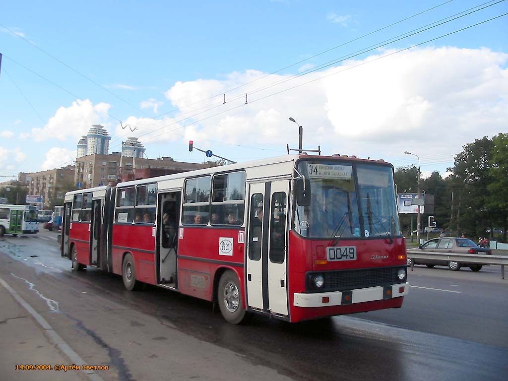 Москва, Ikarus 280T № 0049