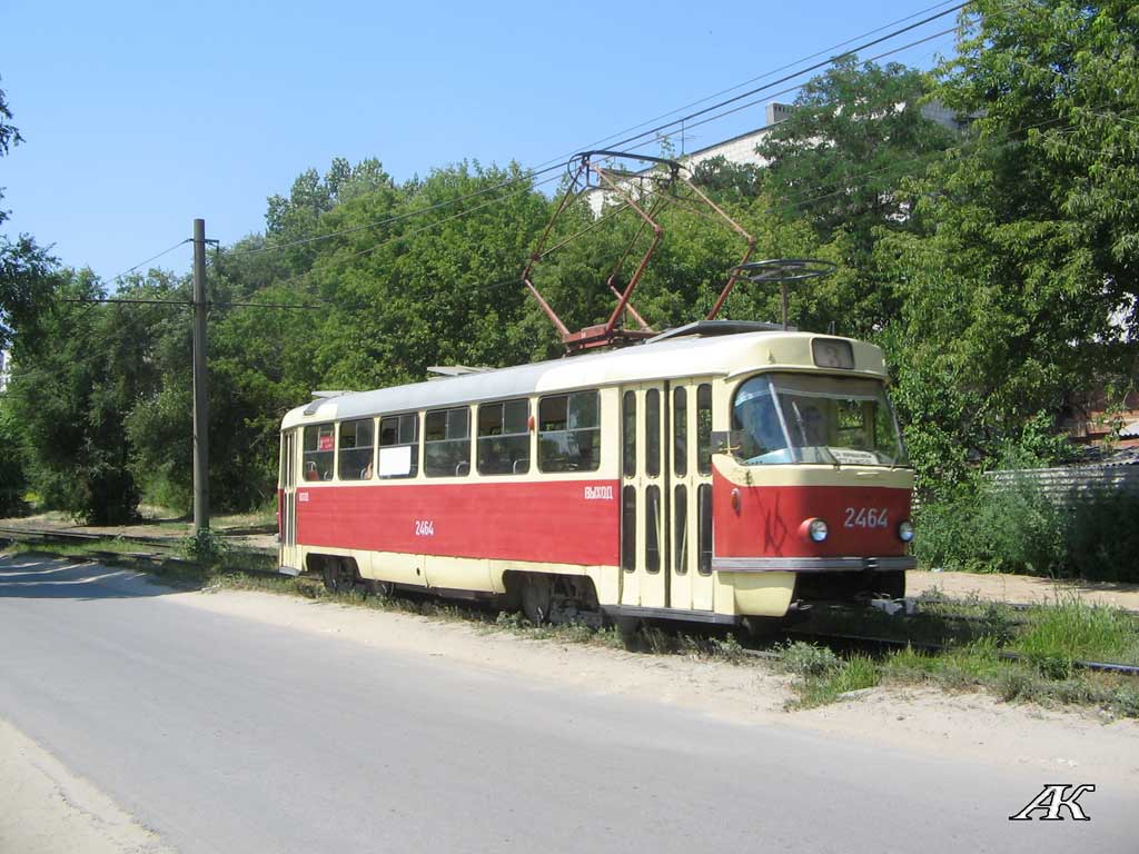 Волгоград, Tatra T3SU (двухдверная) № 2464