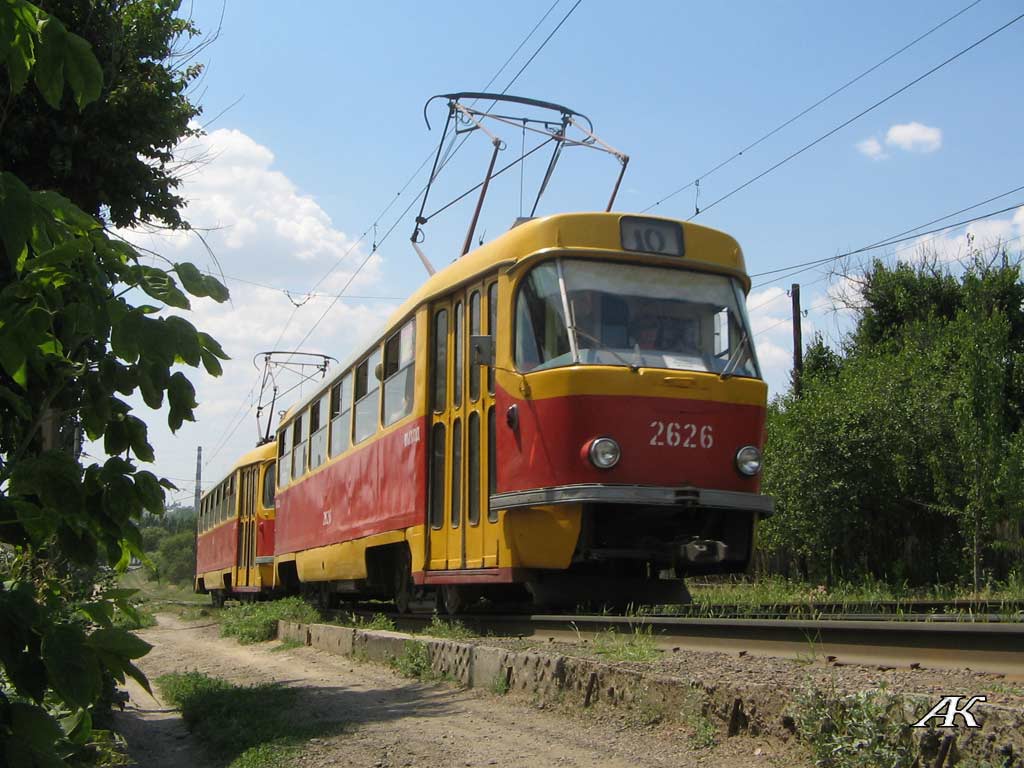 Volgograd, Tatra T3SU (2-door) № 2626 Volgograd, Tatra T3SU (2-door) № 2626