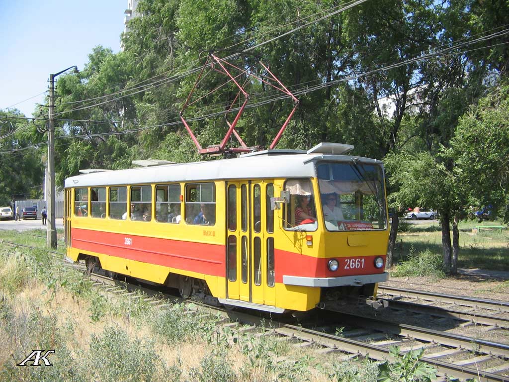 Volgograd, Tatra T3SU mod. VZSM # 2661