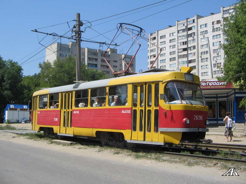 Волгоград, Tatra T3SU № 2696