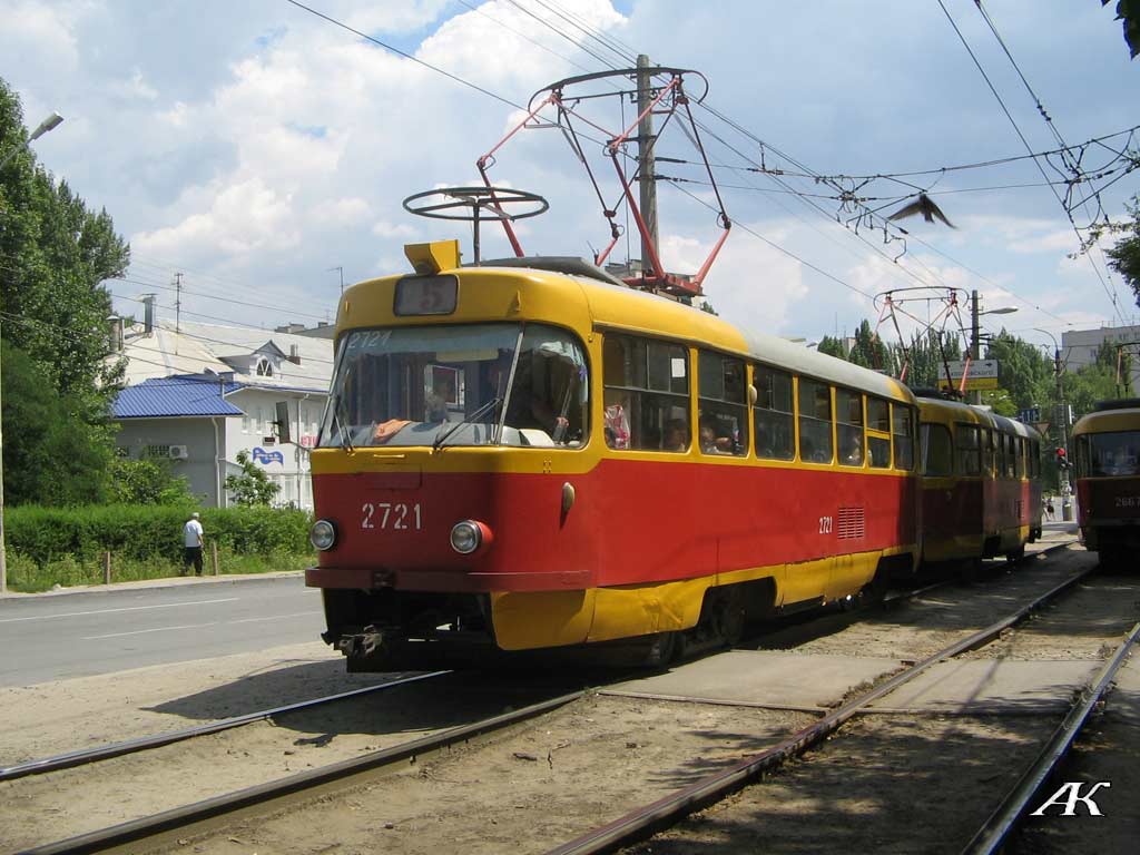 Volgograd, Tatra T3SU № 2721 Volgograd, Tatra T3SU № 2721