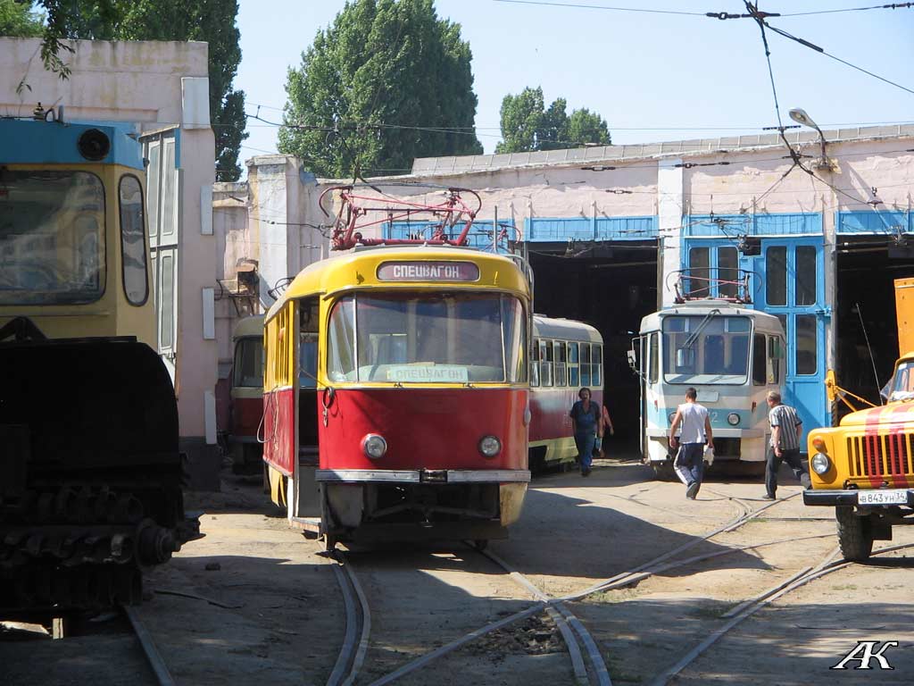 Волгоград, Tatra T3SU (двухдверная) № 54; Волгоград — Завод ВЭТа