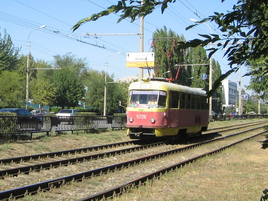 Волгоград, Tatra T3SU № 5726