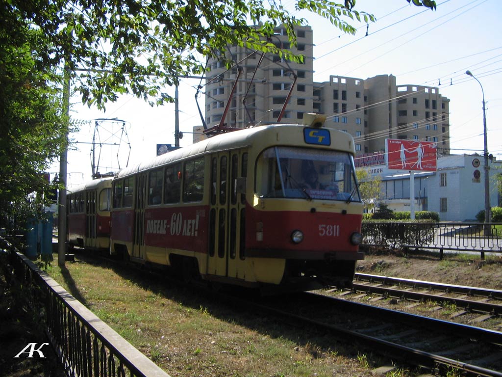 Volgograd, Tatra T3SU # 5811