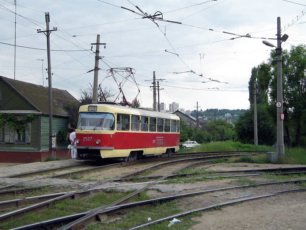 Волгоград, Tatra T3SU (двухдверная) № 2527