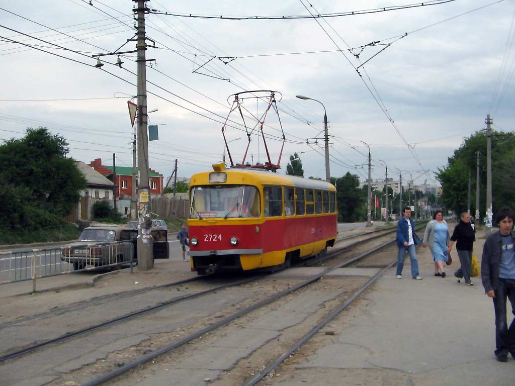 Волгоград, Tatra T3SU № 2724