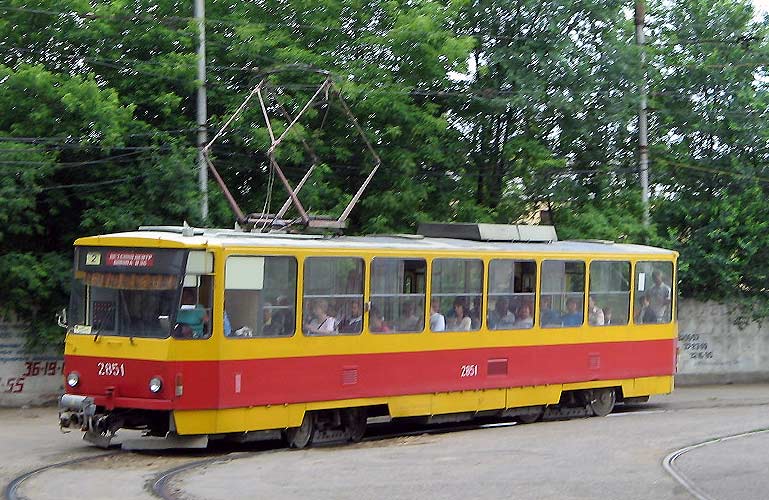 Волгоград, Tatra T6B5SU № 2851