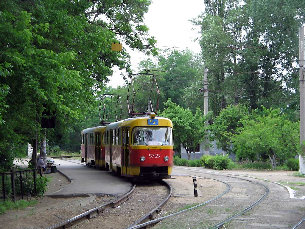 Волгоград, Tatra T3SU № 5755