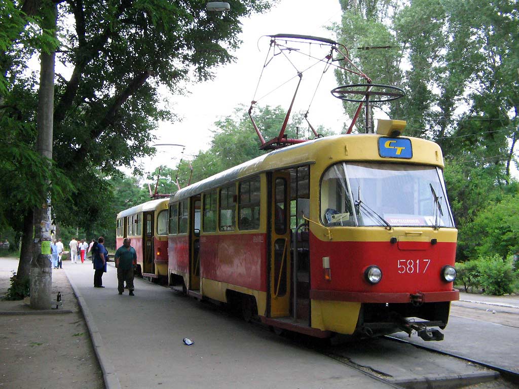 Волгоград, Tatra T3SU № 5817