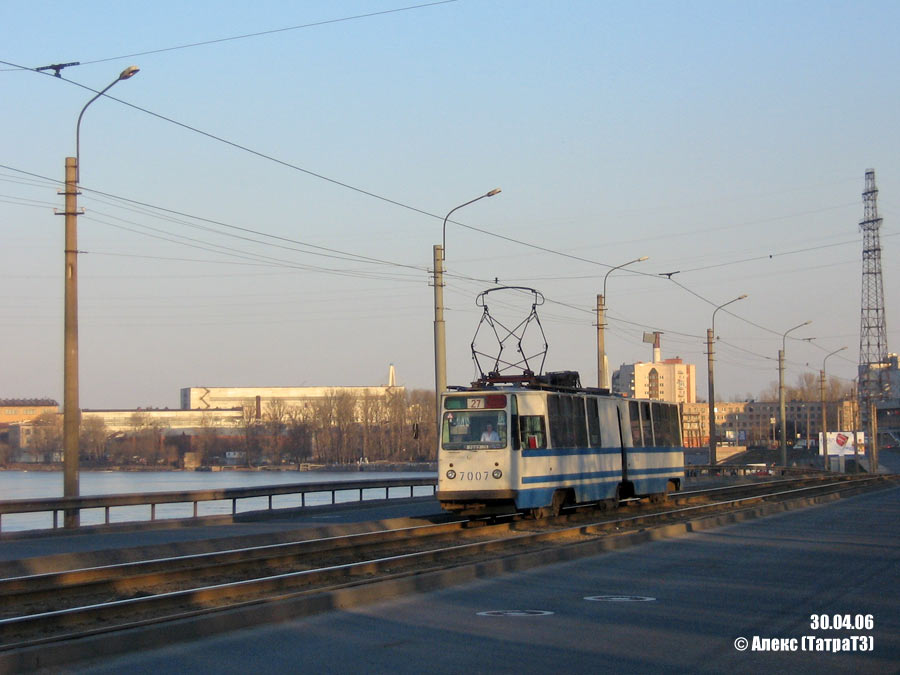 Санкт-Петербург, ЛВС-86К № 7007