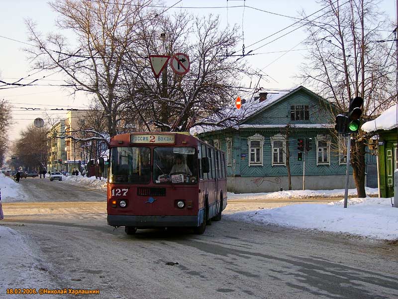 Тверь, ЗиУ-682Г [Г00] № 127; Тверь — Тверской троллейбус в начале 2000-х гг. (2002 — 2006 гг.)