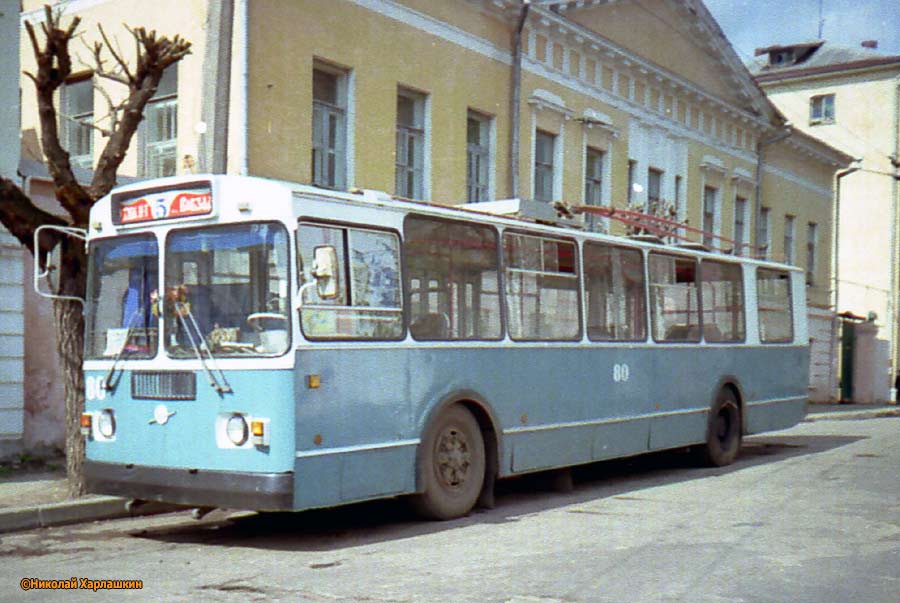 Тверь, ЗиУ-682Г-012 [Г0А] № 80; Тверь — Тверской троллейбус в начале 2000-х гг. (2002 — 2006 гг.)