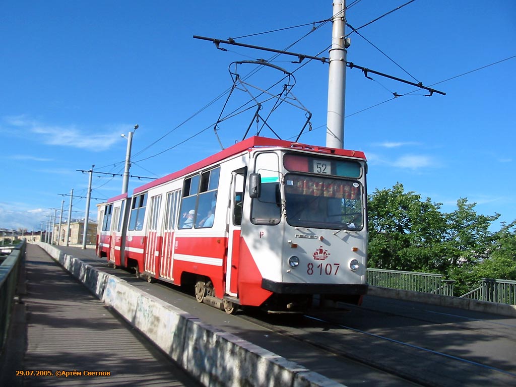Санкт-Петербург, 71-147К (ЛВС-97К) № 8107 Санкт-Петербург, 71-147К (ЛВС-97К) № 8107