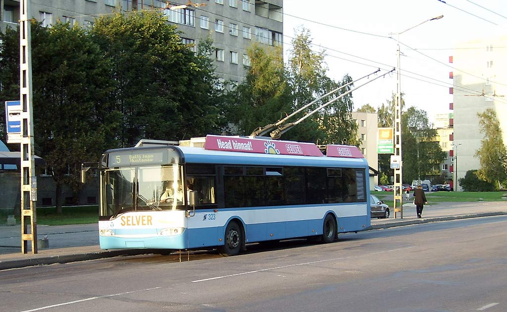 Таллин, Solaris Trollino II 12 Ganz № 323