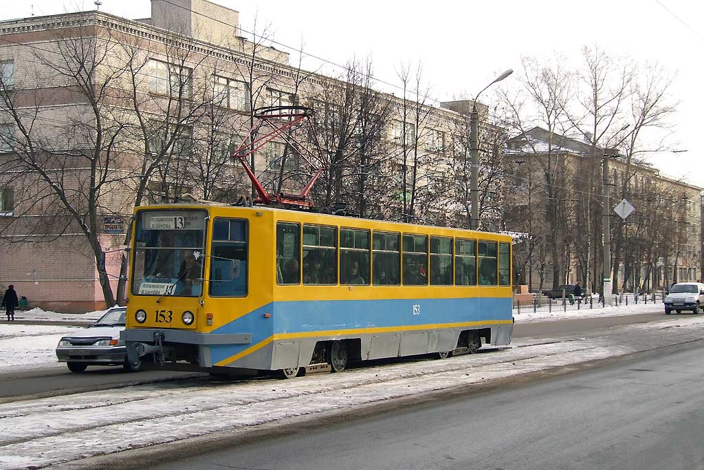 Тверь, 71-608К № 153; Тверь — Трамвайные линии: Московский район