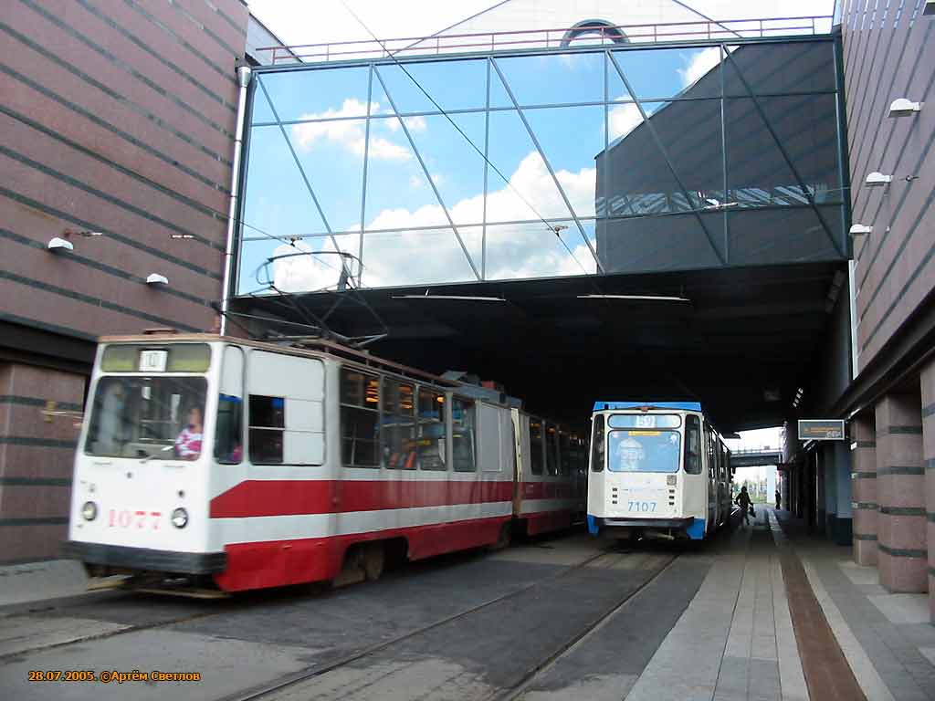 Санкт-Петербург, ЛВС-86К № 1077