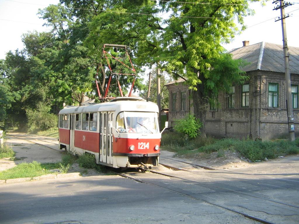 Dnipro, Tatra T3SU Nr. 1214