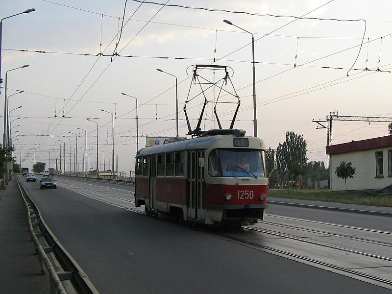 Днепр, Tatra T3SU № 1250