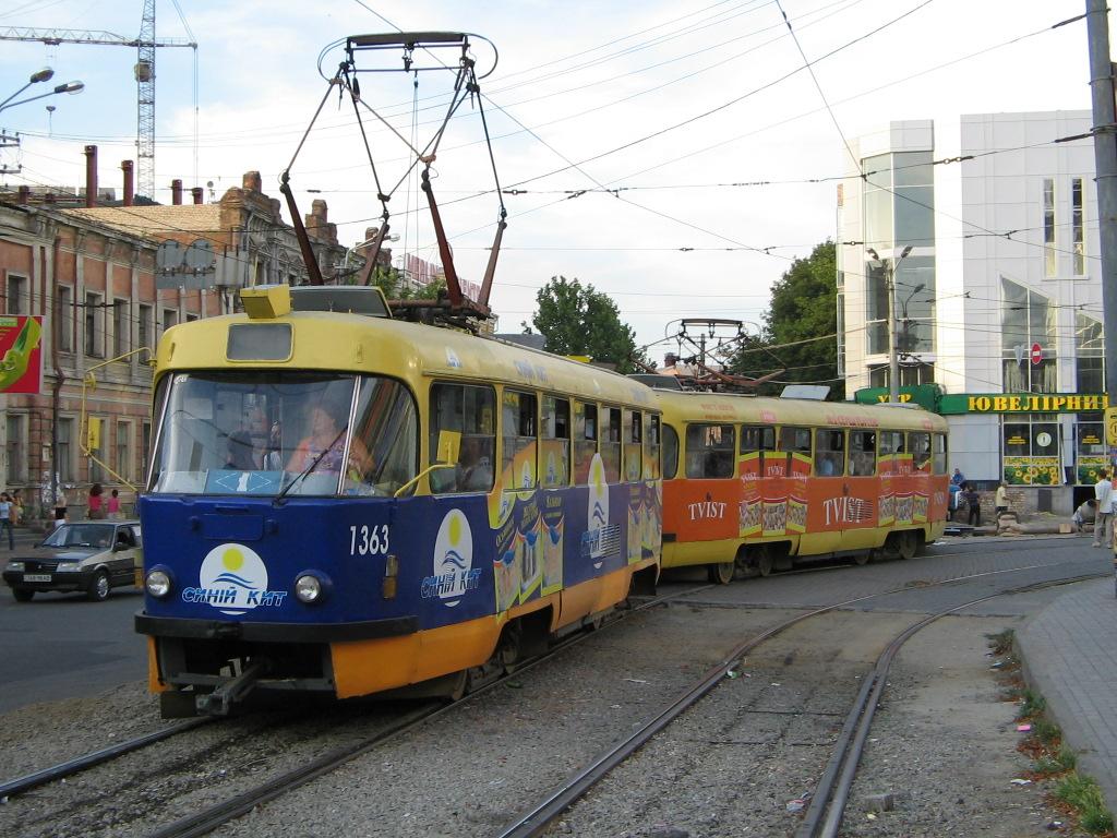 Днепр, Tatra T3SU № 1363