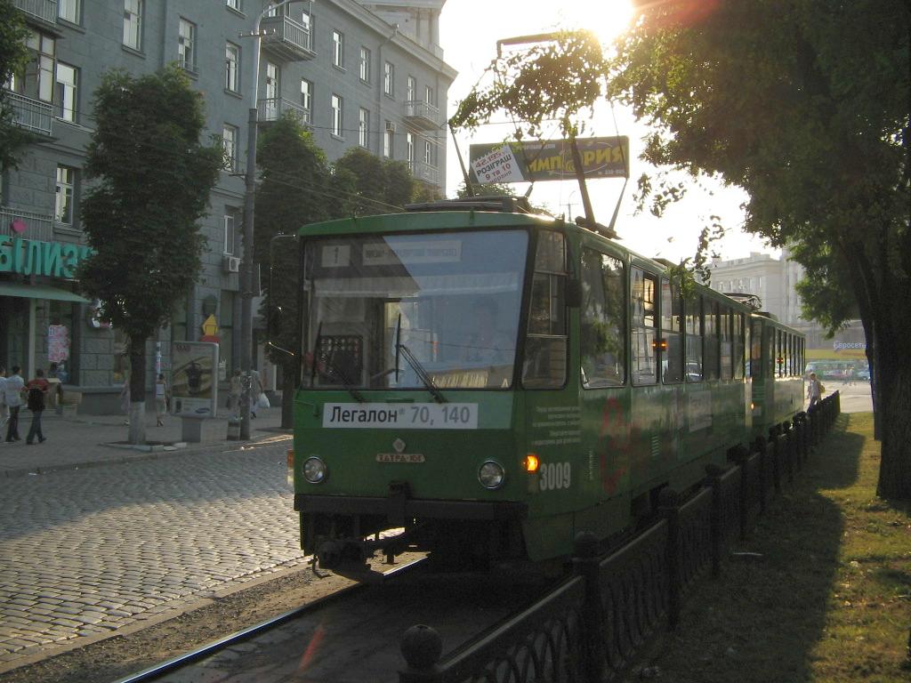 Днепр, Татра-Юг Т6Б5 № 3009 Днепр, Татра-Юг Т6Б5 № 3009