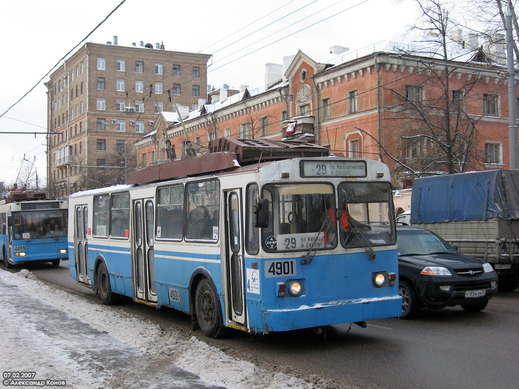 Москва, БТЗ-5276-01 № 4901