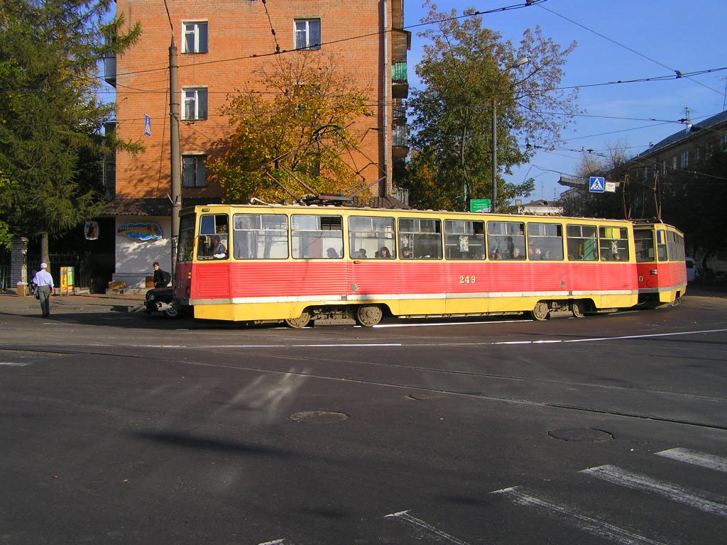 Тверь, 71-605А № 249; Тверь — Тверской трамвай в начале 2000-х гг. (2002 — 2006 гг.)