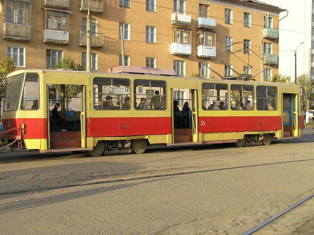 Тверь, Tatra T6B5SU № 35; Тверь — Тверской трамвай в начале 2000-х гг. (2002 — 2006 гг.)