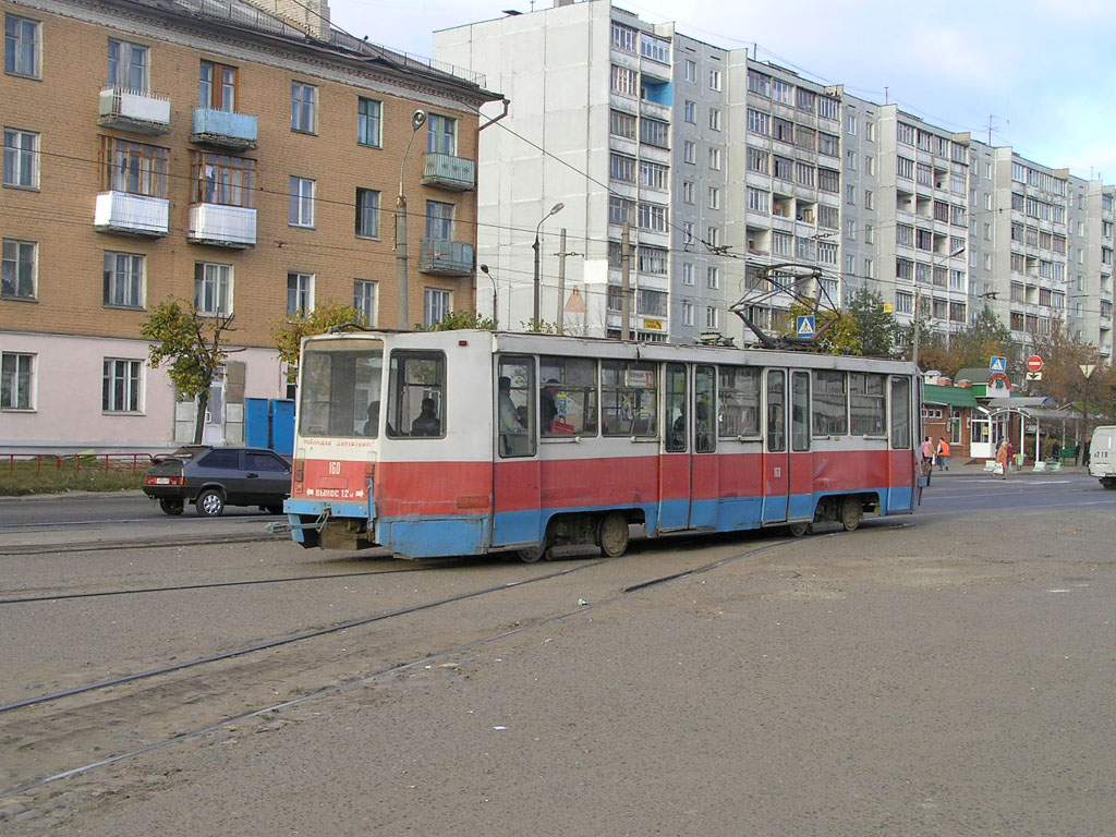 Тверь, 71-608К № 160; Тверь — Тверской трамвай в начале 2000-х гг. (2002 — 2006 гг.)