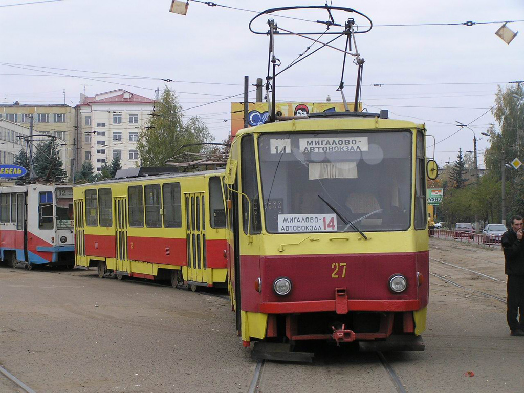Тверь, Tatra T6B5SU № 27; Тверь — Тверской трамвай в начале 2000-х гг. (2002 — 2006 гг.)