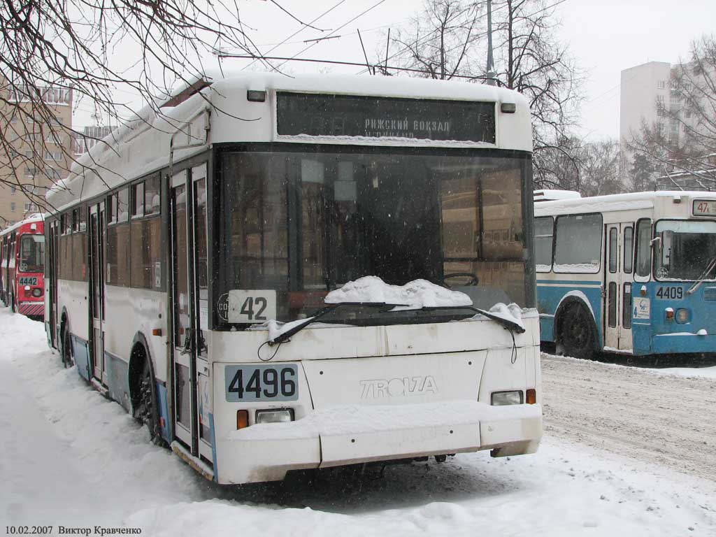 Москва, Тролза-5275.05 «Оптима» № 4496