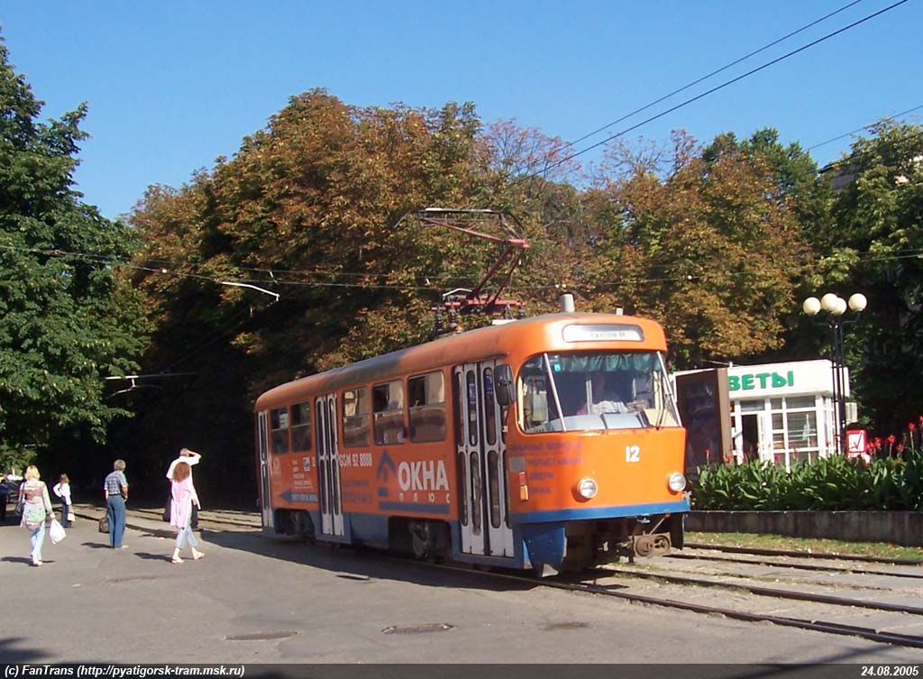 Pyatigorsk, Tatra T4D № 12