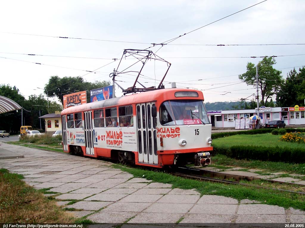 Пятигорск, Tatra T4D № 15