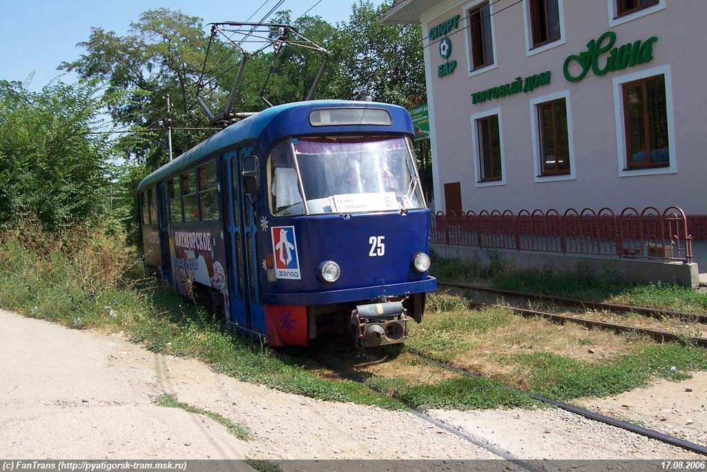 Пятигорск, Tatra T4D № 25