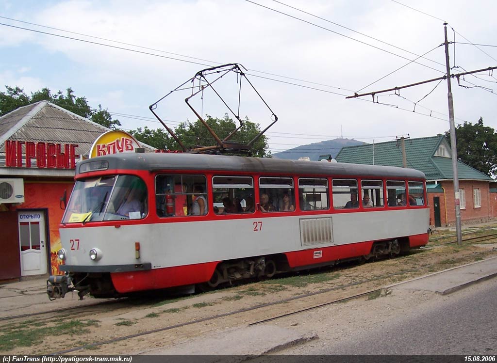 Пятигорск, Tatra T4D № 27