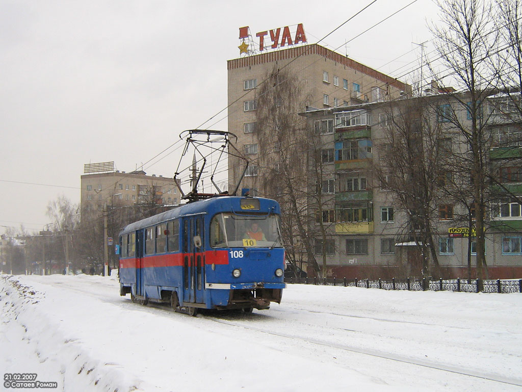 Tula, Tatra T3SU № 108