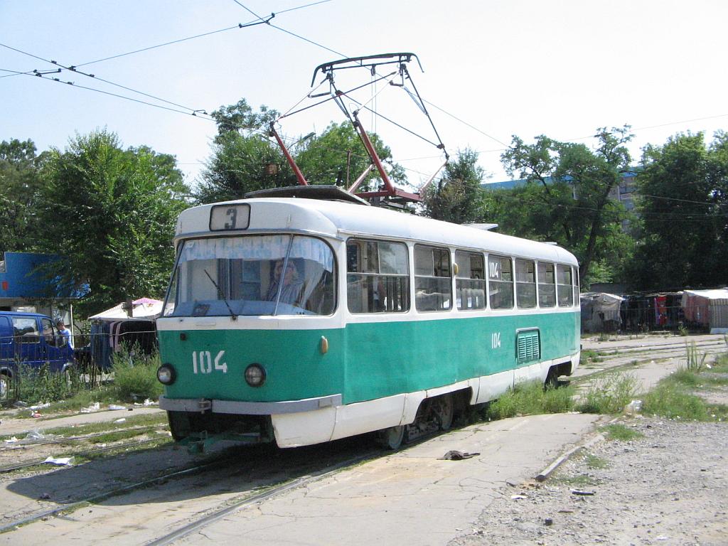 Донецк, Tatra T3SU № 104